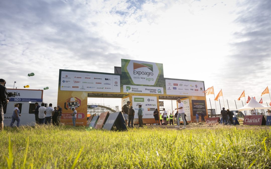Por Expoagro circuló la sustentabilidad, con neumáticos que reducen la compactación de suelos
